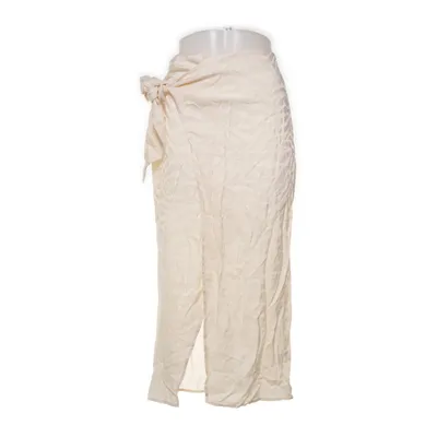 Wikkelrok (Beige) van Stradivarius Polyamide, Viscose