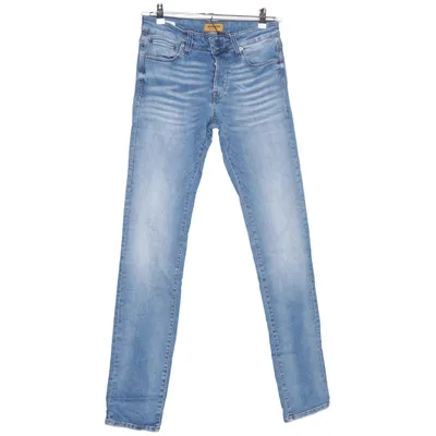 Spijkerbroek (Blauw) van Jack & Jones Jeans Intelligence Katoen, Elastaan