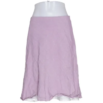 Rok (Lila) van Flare Katoen, Linnen, Viscose