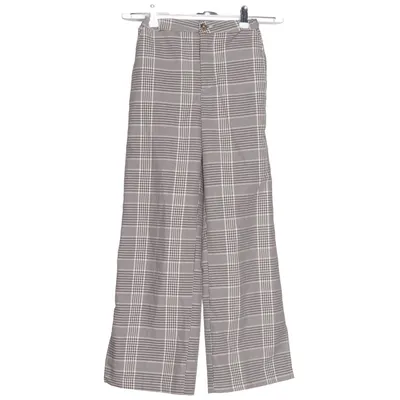 Pantalon de costume (Beige, Multicolore) de H&M Élasthane, Polyester, Viscose