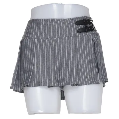 Skort (Grå, Vit) från Urban Outfitters Elastan, Polyester