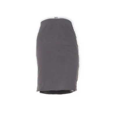 Skirt (Gray) from Carola Van Benthum Cotton, Elastane