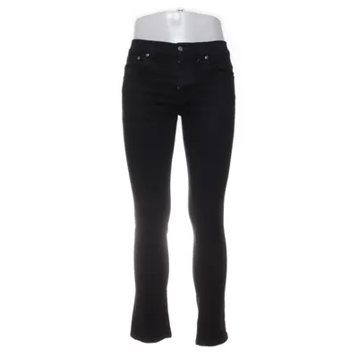 Spijkerbroek (Zwart) van Nudie Jeans Katoen, Elastaan