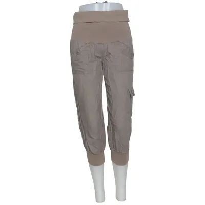 Vente bukser (Beige) fra Mango Casual Sportswear Bomuld, Elastan, Linned