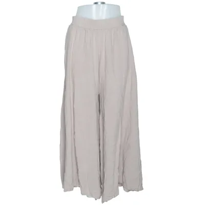 Pantalon patte d'éléphant (Beige) Viscose
