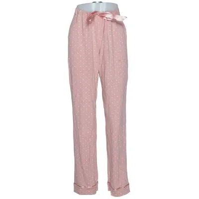 Pyjamasbyxor (Rosa) från ICA Elastan, Ekologisk bomull