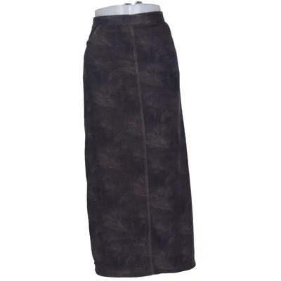 Jupe longue (Bleu, Beige) de Kombi Mode Élasthane, Polyester