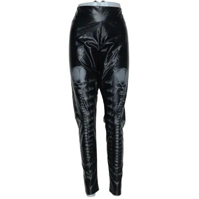Leggings (Svart) från Killstar Polyuretan