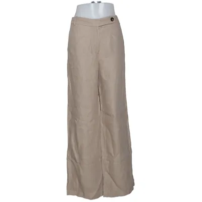Palazzo pants (Beige) from Massimo Dutti