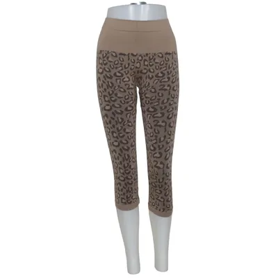 Collants de sport (Marron) de Jolinesse Élasthane, Polyamide