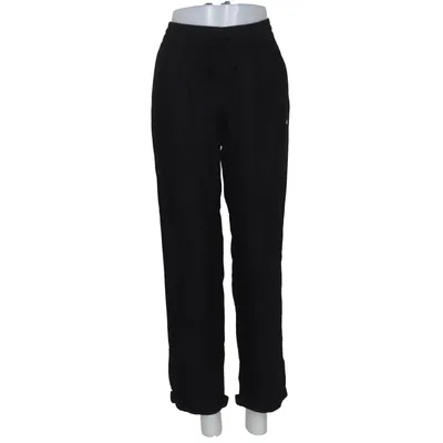 Pantalon (Noir) de Eight 2 Nine Cuir, Lin, Viscose
