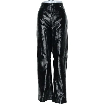 Broek (Zwart) van Pull & Bear Polyurethaan
