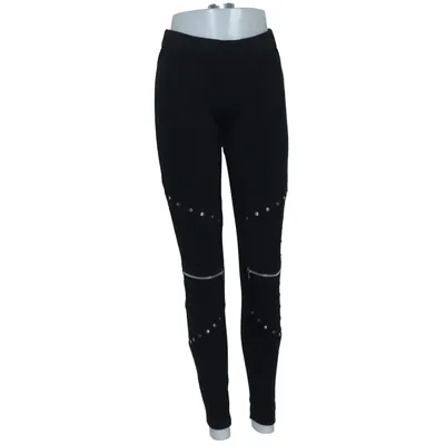Leggings (Black) from Vixxsin Cotton, Elastane