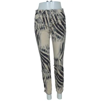Jeans (Beige, Black) from Place du Jour Cotton, Elastane