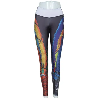 Sports tights (Black, Multicolored) from Anarchy Apparel