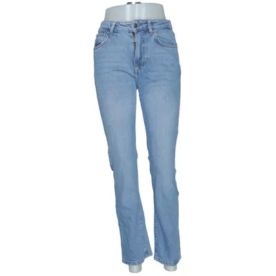 Jeans (Blå) från Never Denim Elastan, Återvunnen bomull