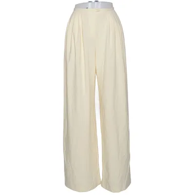 Palazzo broek (Geel) van Bershka Elastaan, Polyester, Viscose