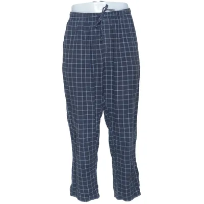 Pyjama broek (Blauw, Grijs) van Dressmann Katoen