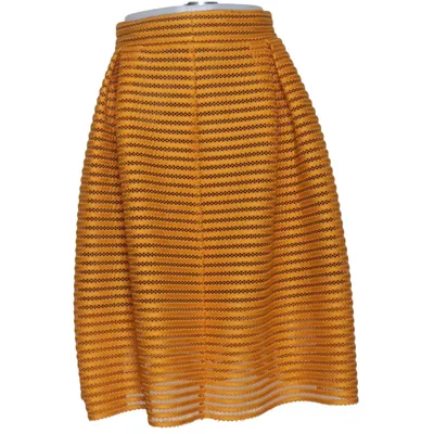 Jupe (Jaune) de Mrs. Foxworthy Polyester