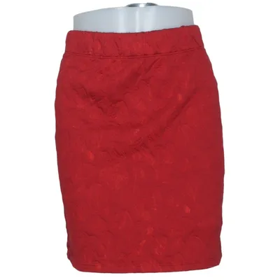 Skirt (Red) from VRS Woman Elastane, Polyester, Viscose
