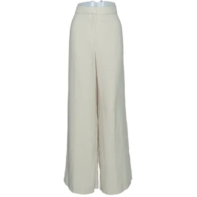 Palazzo broek (Beige) van Notes du Nord Polyester