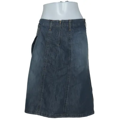 Denim skirt (Blue) from B.Young Cotton