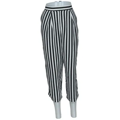 Pantalon patte d'éléphant (Noir, Blanc) de Ichi