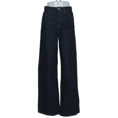 Spijkerbroek (Wide High Waist Jeans) van NA-KD Katoen, Polyester