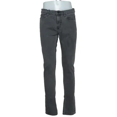 Jeans (Grå) från Run DMC Bomull, Elastan