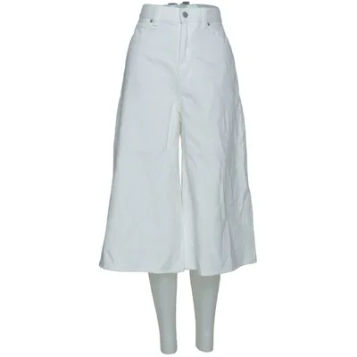 Jean (Blanc) de Uniqlo Coton, Polyester