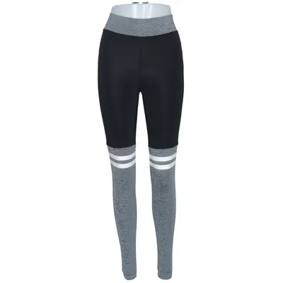 Träningstights (Svart, Grå, Vit) från Bubbleroom Sport Elastan, Polyester
