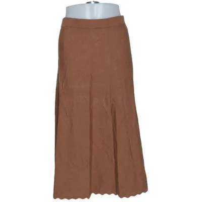 Maxi skirt (Brown) from Saint Tropez Polyamide, Polyester, Viscose