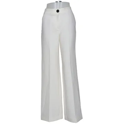 Palazzobukser (Hvid) fra Mango Elastan, Polyester, Viscose