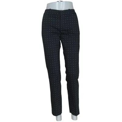 Kostymbyxor (Svart, Vit) från Zara Woman Elastan, Polyester