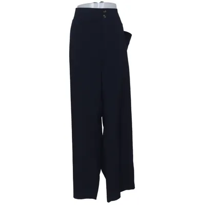 Palazzo pants (Blue) from Zizzi Elastane, Polyester, Viscose