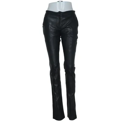 Leather pants (44 KA013) from Viktor & Rolf Acetate, Leather, Polyester