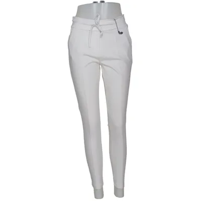 Pantalon (Blanc) de Angelle Milan Élasthane, Polyester