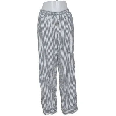 Pyjamasbyxor (Vit, Blå) från Pink Victoria's Secret Elastan, Modal, Polyamid, Polyester