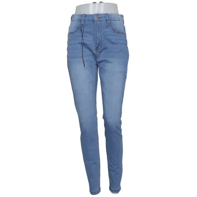 Jeans (Blue) from Fashion Nova Cotton, Elastane, Polyester