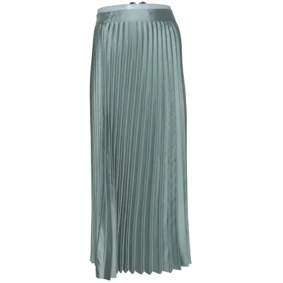 Maxi nederdel (Grøn) fra Hallhuber Polyester