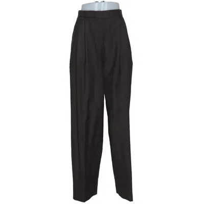Kostuumbroek (Bruin) van Massimo Dutti Wol