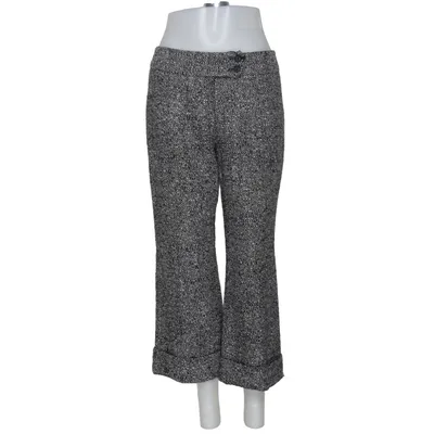 Three-quarter pants (Black, White) from Marc Aurel Acrylic, Polyamide, Polyester, Wool
