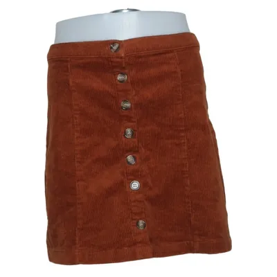 Jupe (Marron) de NLY Coton, Élasthane
