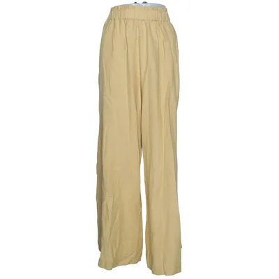 Palazzo broek (Beige) van Lindex Katoen, Viscose
