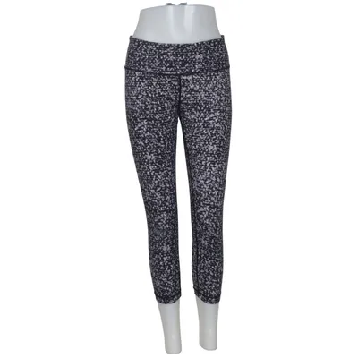 Collants de sport (Noir, Gris, Blanc) de 90 Degree by Reflex Élasthane, Polyester