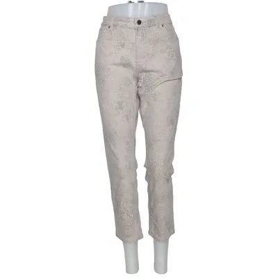 Pantalon (Beige, Multicolore) de Mybc Coton, Élasthane, Polyester