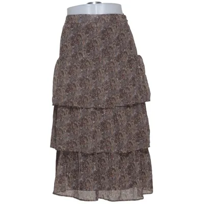 Skirt (Brown, Multicolored) from Monki Polyester