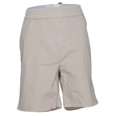 Korte broek (Beige) van Zara Katoen, Elastaan