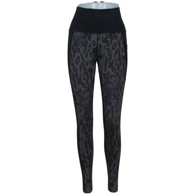 Collants de sport (Noir, Gris) de Elly Pistol Élasthane, Polyester