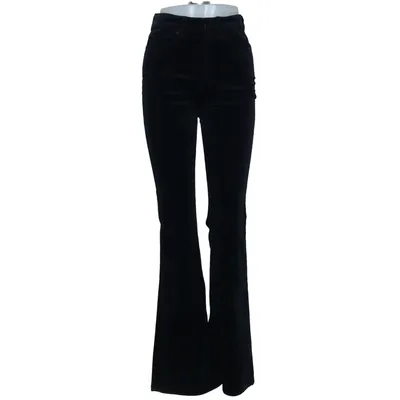 Corduroy broek (Zwart) van 7 for All Mankind Katoen, Modal, Polyester, Polyurethaan